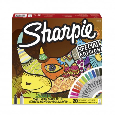 Sharpie 2110122 marcador permanente Multicolor 20 pieza(s)