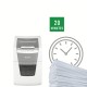 Leitz 80120000 triturador de papel Microcorte 22 cm Gris, Blanco