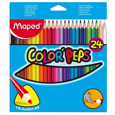 Maped 183224 lápiz de color 24 pieza(s)