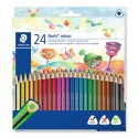 Staedtler 187 Negro, Azul, Burdeos, Marrón, Verde, Azul claro, Verde claro, Gris claro