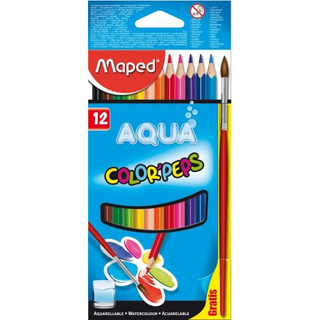 Maped Color'Peps Aqua Multi 12 pieza(s)