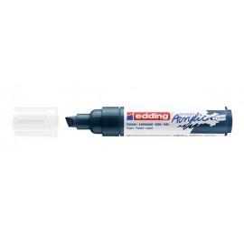 Edding 5000 Acrylic Marker Broad marcador permanente Punta de cincel Azul 1 pieza(s)