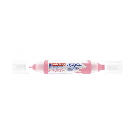 Edding Acryl 3D Double Liner marcador permanente Rosa 1 pieza(s)