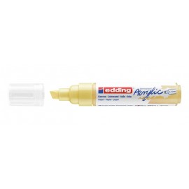 Edding 5000 Acrylic Marker Broad marcador permanente Punta de cincel Amarillo 1 pieza(s)