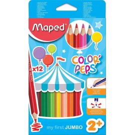 Maped 834010 Multicolor 12 pieza(s)