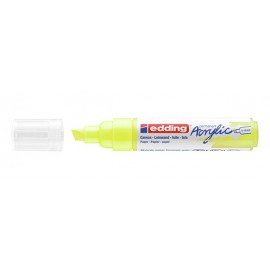 Edding 5000 Acrylic Marker Broad marcador permanente Punta de cincel Amarillo 1 pieza(s)