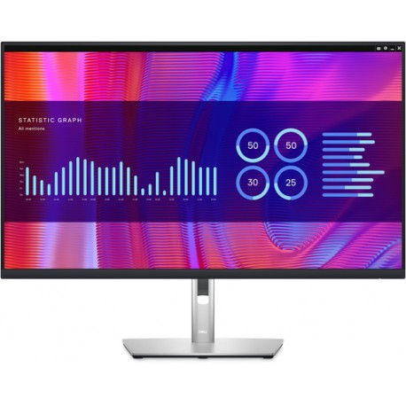 DELL P Series P3223DE 80 cm (31.5'') 2560 x 1440 Pixeles Quad HD LCD Negro, Plata