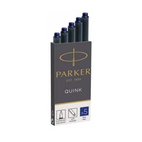 Parker 1950384 Recambio de bolígrafo Azul 5 pieza(s)