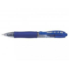 Pilot G-2 Pixie Bolígrafo de gel de punta retráctil Medio Azul 1 pieza(s) - 001411