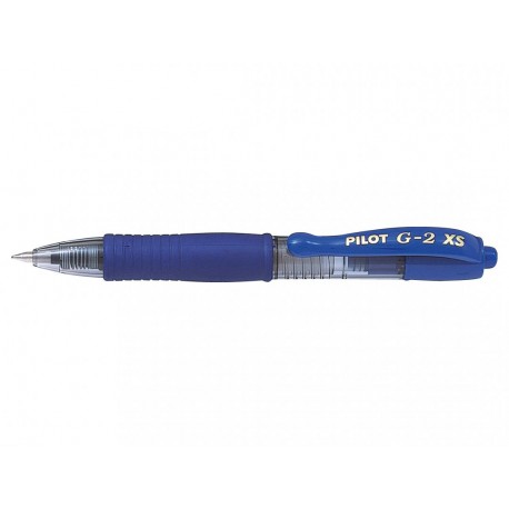 Pilot G-2 Pixie Bolígrafo de gel de punta retráctil Medio Azul 1 pieza(s) - 001411