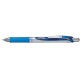 Pentel Energel XM Klick Bolígrafo retráctil con clip Azul 12 pieza(s) - BL77-CO