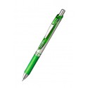 Pentel EnerGel Xm Bolígrafo de gel de punta retráctil Verde claro 1 pieza(s)