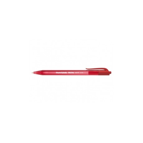 Papermate InkJoy 100 RT Rojo Bolígrafo de punta retráctil con pulsador Medio 20 pieza(s) - s0957050