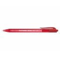 Papermate InkJoy 100 RT Rojo Bolígrafo de punta retráctil con pulsador Medio 20 pieza(s) - s0957050