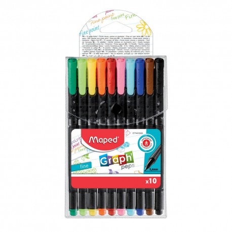 Maped 749150 rotulador Fino Multicolor