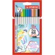 STABILO Pen 68 Brush rotulador Fuerte Multicolor 12 pieza(s) - 105680012