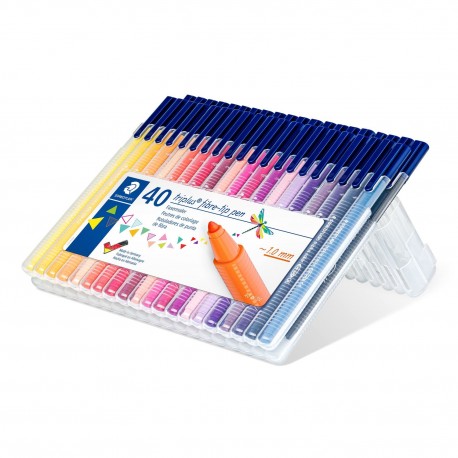 Staedtler Triplus Color 323 rotulador Fino Multicolor 40 pieza(s) - 23SB40