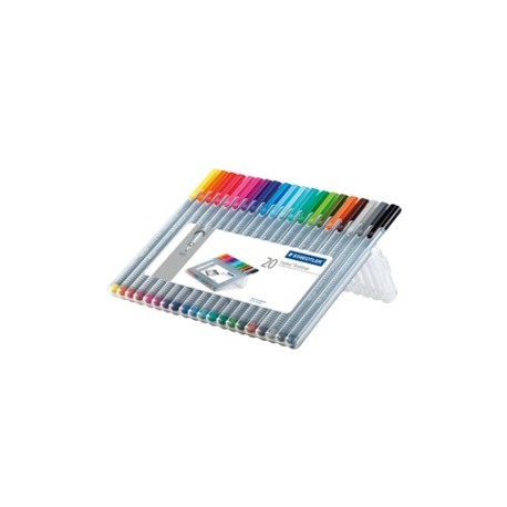 Staedtler triplus fineliner 334 rotulador de punta fina Multi 20 pieza(s) - 334 sb20