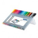 Staedtler triplus fineliner 334 rotulador de punta fina Multi 20 pieza(s) - 334 sb20