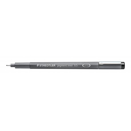 Staedtler Pigment Liner 308 rotulador de punta fina Fino Negro 1 pieza(s) - 308 05-9