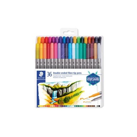 Staedtler 3200 rotulador Fino/Extragrueso Multicolor 36 pieza(s) - 3200 tb36