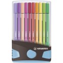 STABILO Pen 68 rotulador Medio Multicolor 20 pieza(s) - 6820-04-04