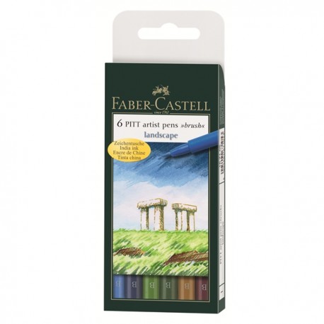 Faber-Castell 167105 rotulador 6 pieza(s)