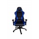 Deep Gaming Deep Command II Silla para videojuegos de PC Asiento acolchado Negro, Azul