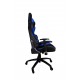 Deep Gaming Deep Command II Silla para videojuegos de PC Asiento acolchado Negro, Azul