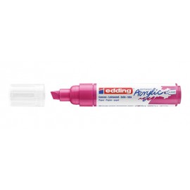 Edding 5000 Acrylic Marker Broad marcador permanente Punta de cincel Magenta 1 pieza(s)