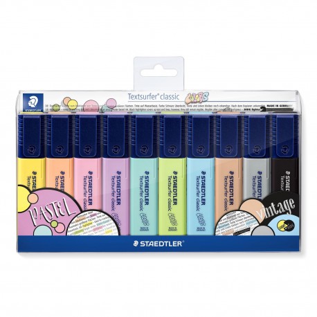 Staedtler 364 C marcador 10 pieza(s) Punta de cincel