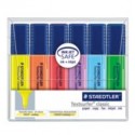 Staedtler Textsurfer 364 WP6 marcador 6 pieza(s) Punta de cincel Azul, Verde, Naranja, Rosa, Violeta, Amarillo