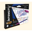 BIC Intensity Colour Change marcador 6 pieza(s) Multicolor - cel1012091