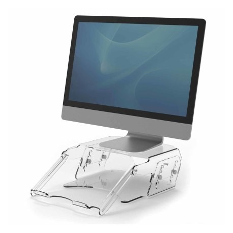 Fellowes 9731201 soporte para monitor Independiente Transparente