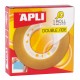 APLI 11505 cinta adhesiva 10 m Transparente