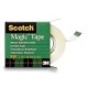 Scotch Magic Tape 810 Apto para uso en interior 66 m Fibra, Papel Blanco - 8101966