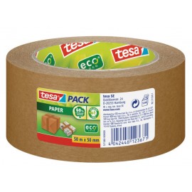 TESA paper ecoLogo 50mx50mm 50 m Marrón 1 pieza(s) - 57180-00000-02