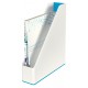 Leitz 53621036 archivador organizador Poliéster Azul, Blanco