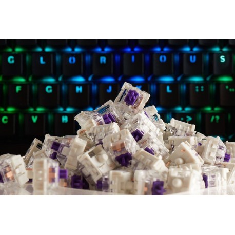 Glorious PC Gaming Race KAI-PURPLE accesorio dispositivo de entrada Interruptores de teclado