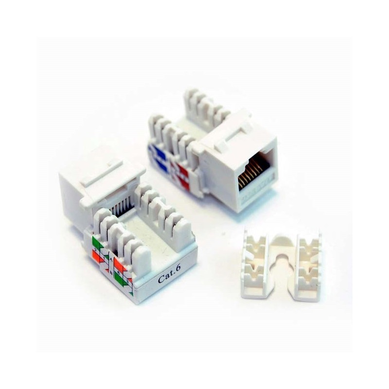 CONECTOR HEMBRA PG RJ45 CAT6 UTP KEYSTONE