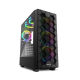 CAJA SHARKOON RGB HEX ATX 2XUSB3.0 SIN FUENTE NEGRO