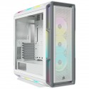 Corsair iCUE 5000T RGB Midi Tower Blanco - cc-9011231-ww