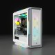 Corsair iCUE 5000T RGB Midi Tower Blanco - cc-9011231-ww