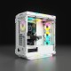 Corsair iCUE 5000T RGB Midi Tower Blanco - cc-9011231-ww