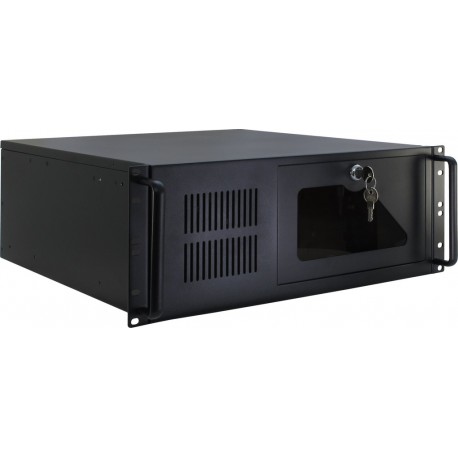 Inter-Tech IPC 4U-4088-S Estante Negro - 88887178