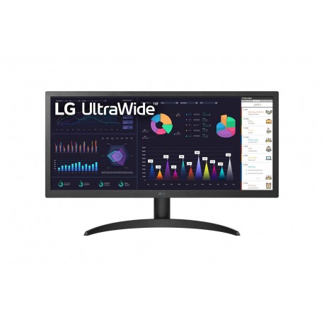 LG 26WQ500-B pantalla para PC 65,3 cm (25.7'') 2560 x 1080 Pixeles 4K Ultra HD LCD Negro