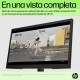 HP P22v G5 54,5 cm (21.4'') 1920 x 1080 Pixeles Full HD Negro - 64V81AA