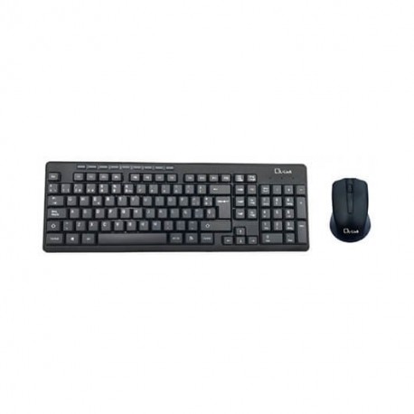 TECLADO RATON L-LINK LL-KB-555-WCOMBO WIRELESS NEG