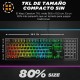 GAMING KEYBOARD TKL MEMBRANE -- SPANISH LAYOUT