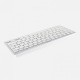 Approx APPMX300BTS teclado Bluetooth QWERTY Español Plata